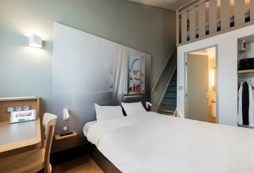 غرفة قياسية رباعية, B&b Hotel Nantes Parc Expos La Chapelle