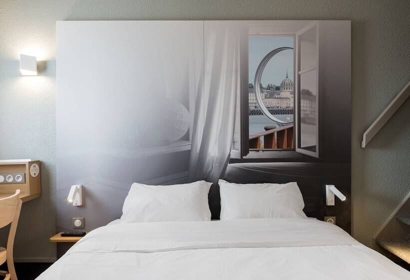 4인용 스탠다드 룸, B&b Hotel Nantes Parc Expos La Chapelle