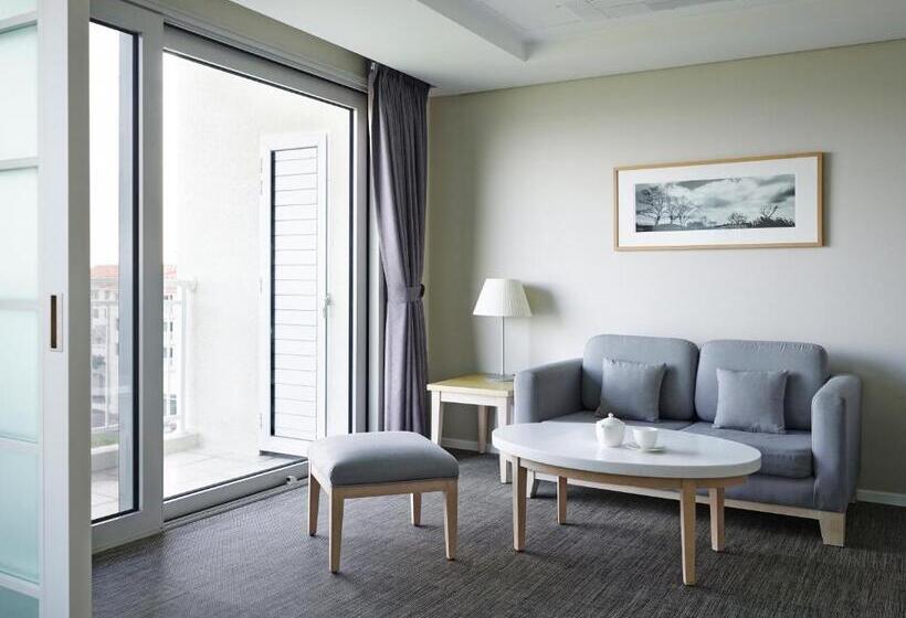 Quarto deluxe, Haevichi Hotel & Resort Jeju