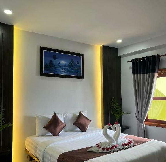 غرفة ديلوكس, The Moon Kampot Boutique