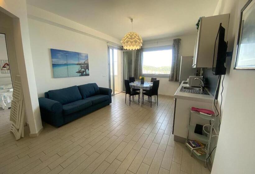 Апартаменты 1 Спальня с Террасой, Residenza Miramare