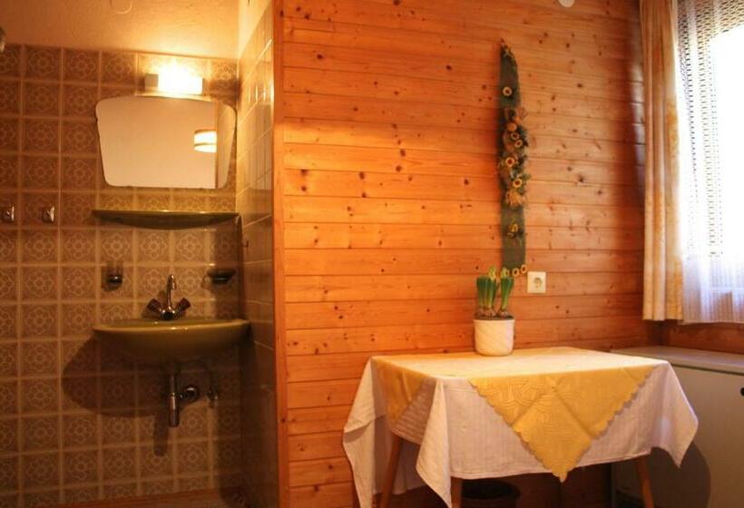 标准单人间共用浴室, Gästehaus Moser