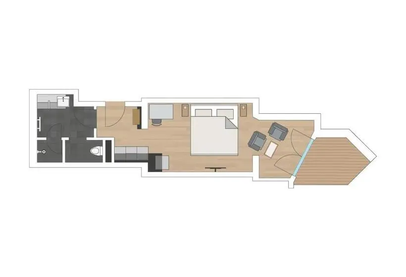 Juniorsviitti Parveke, Das Zwölferhaus