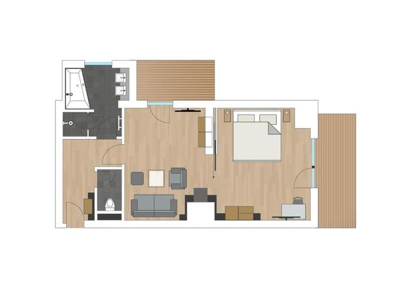 سوئیت با چشمانداز, Das Zwölferhaus