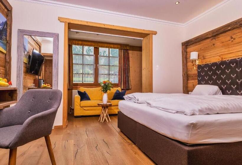 חדר סטנדרט עם מרפסת, Landhaus Ramsau