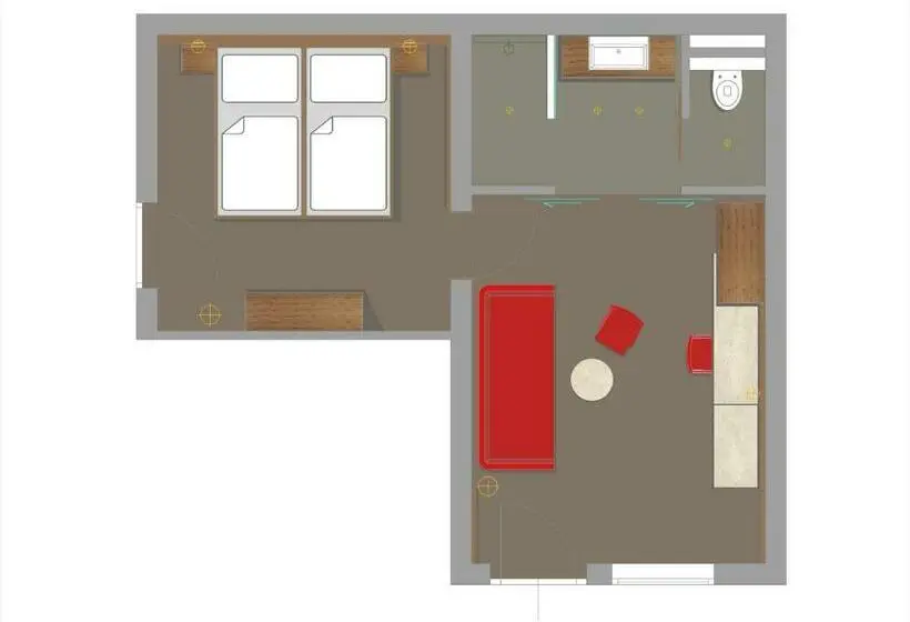 Suite with Terrace, Schlof Guat