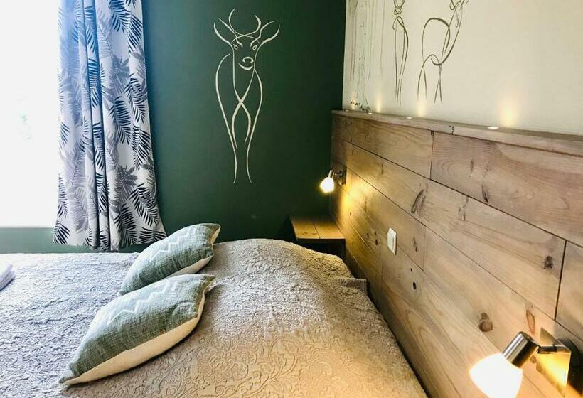 标准房带园景, Taos B&b