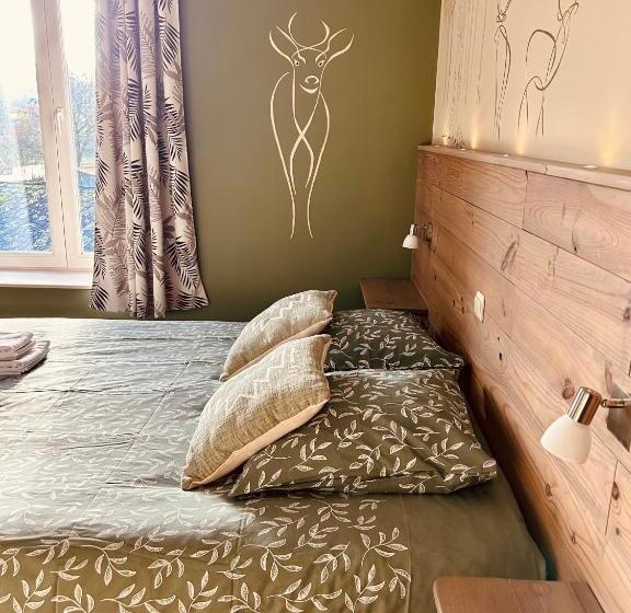 标准房带园景, Taos B&b