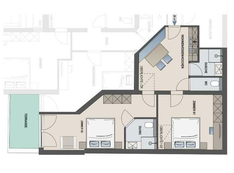 Апартаменты 1 Спальня, Appartements Kardona