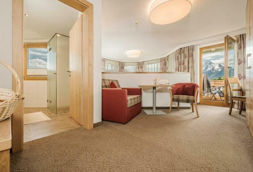 اتاق استاندارد با بالکن, Gletscherblick