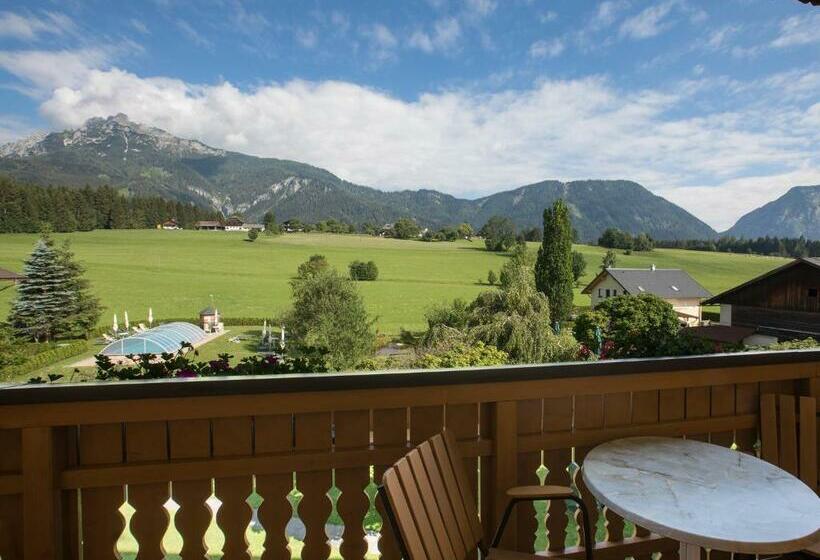 חדר סטנדרט עם מרפסת, Landhotel Häuserl Im Wald