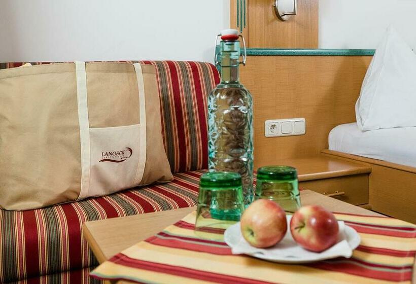 غرفة قياسية مزوَّدة بشُرفة, Langeck