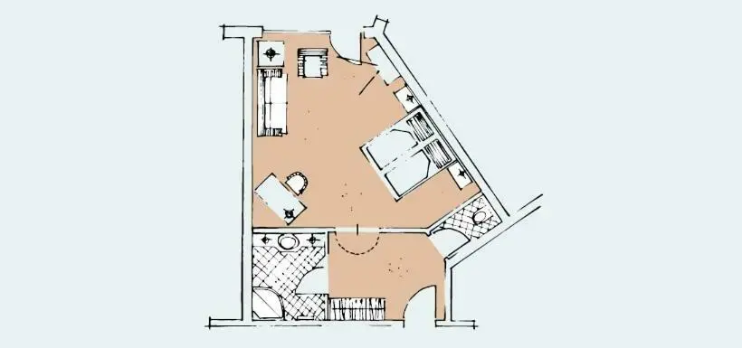 Deluxe-huone, Mons Suites Wine Passion