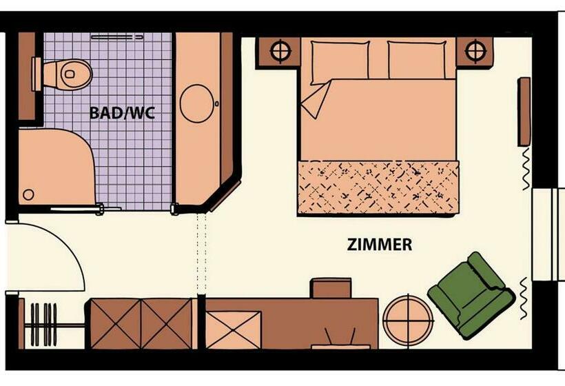 غرفة قياسية, Superior Hotel Schneider Ski In & Ski Out