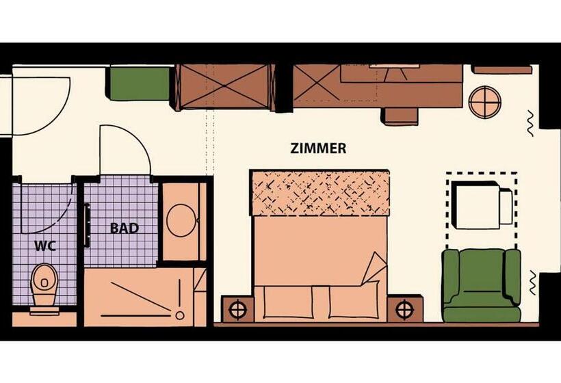 غرفة ديلوكس, Superior Hotel Schneider Ski In & Ski Out