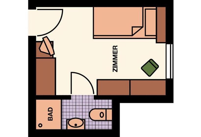 חדר סטנדרט יחיד, Superior Hotel Schneider Ski In & Ski Out