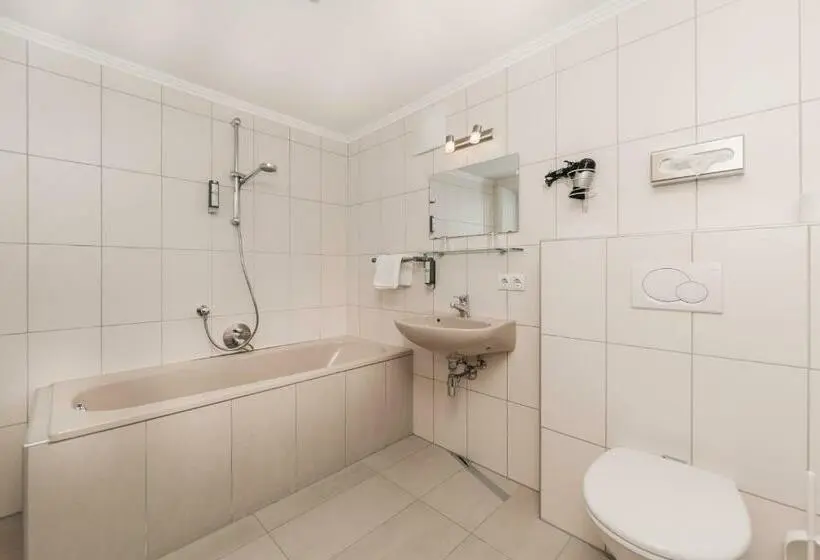 Standard Kolmen Hengen Huone, Berghotel Gasthof Gstrein