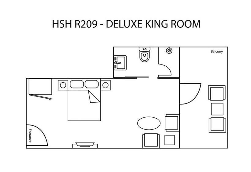 Deluxe-huone, Heeren Straits