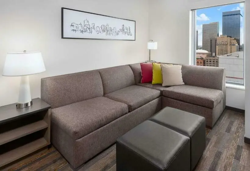 キングサイズベッドのスイートルーム, Hyatt House Denver/downtown
