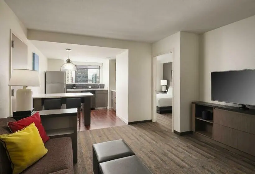 キングサイズベッドのスイートルーム, Hyatt House Denver/downtown