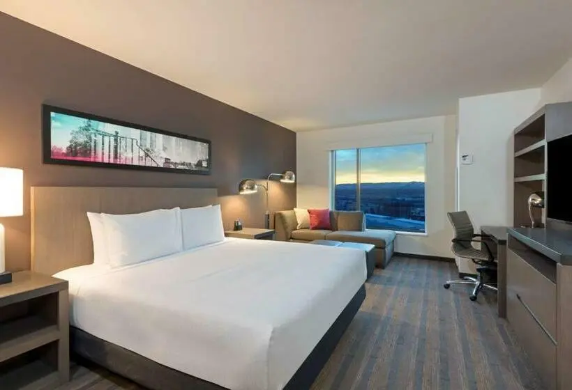 キングサイズベッドのスタンダードルーム, Hyatt House Denver/downtown