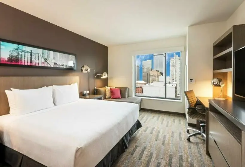 キングサイズベッドのスタンダードルーム, Hyatt House Denver/downtown