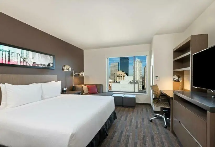 キングサイズベッドのスタンダードルーム, Hyatt House Denver/downtown