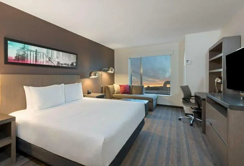 キングサイドベッドのスタンダードワンルーム, Hyatt House Denver/downtown