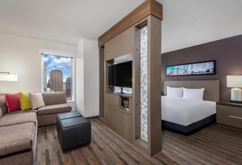 キングサイドベッドのスタンダードワンルーム, Hyatt House Denver/downtown