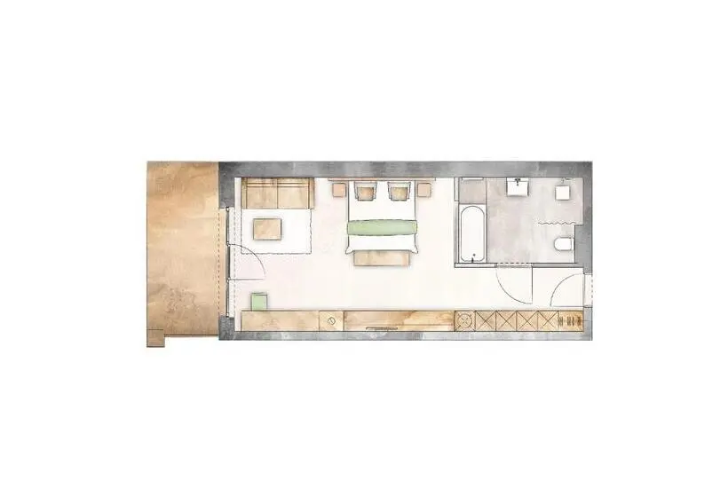 سوییت جونیور, Living & Spa Vitalhotel Edelweiss