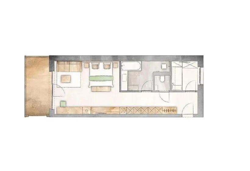 سوییت جونیور, Living & Spa Vitalhotel Edelweiss