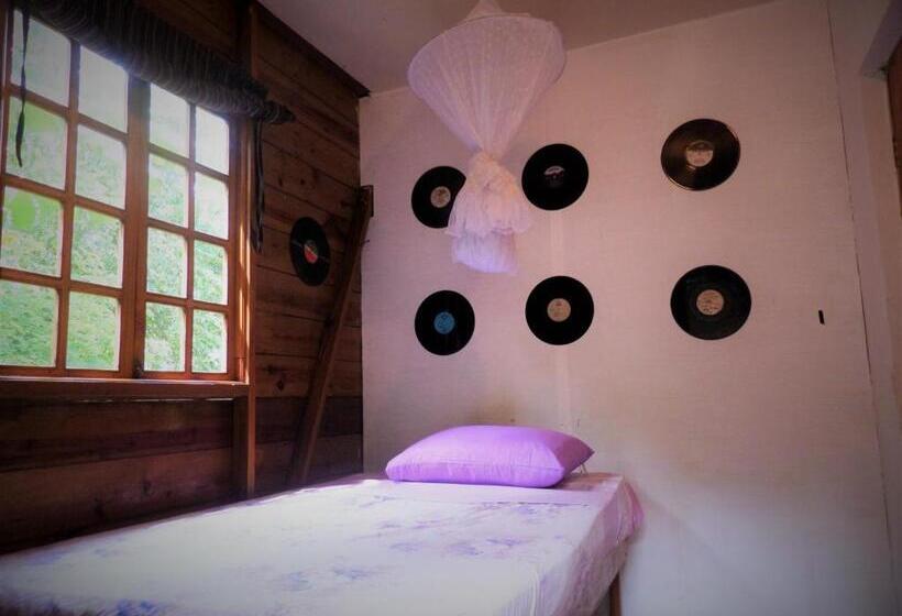 اتاق یک نفره پایه با سرویس بهداشتی مشترک, La Familia Guest House And Natural Farm