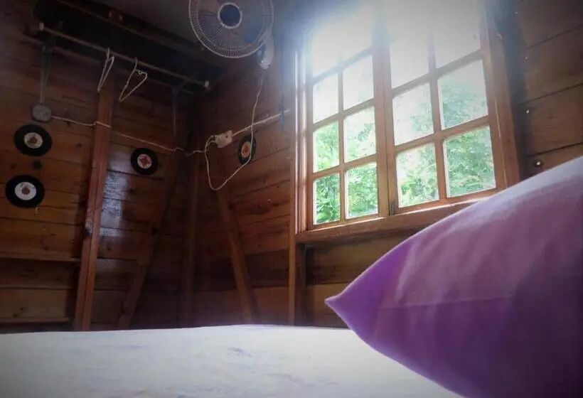 اتاق یک نفره پایه با سرویس بهداشتی مشترک, La Familia Guest House And Natural Farm