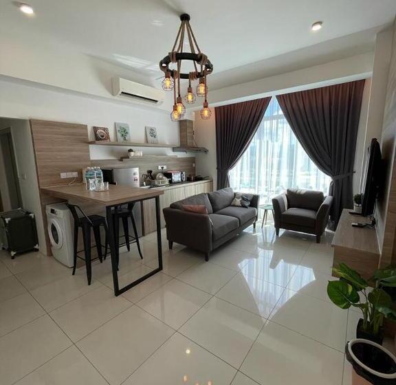 带2个卧室的套房, 2bedroom Sutera Avenue Kota Kinabalu By Twen8ty Homestay