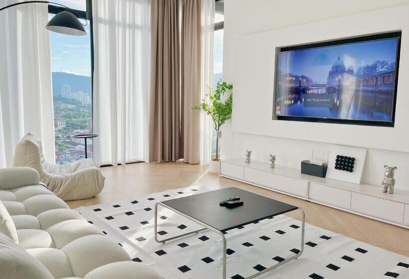 סטודיו סטנדרטי נוף לים, Beacon Executive@penang Georgetown