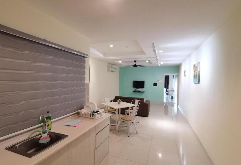 شقة ديلوكس غرفة واحدة, Marina Island Lumut Homestay By Goopro