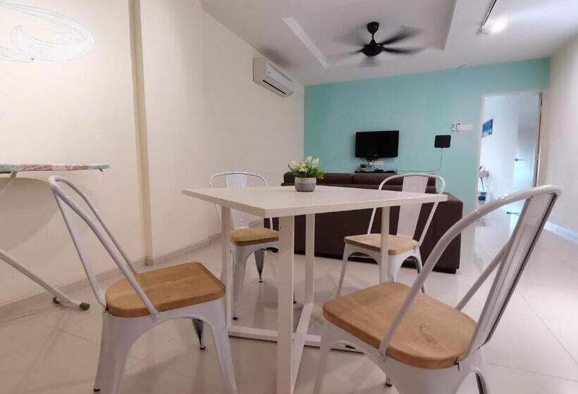 جناح عائلي, Marina Island Lumut Homestay By Goopro