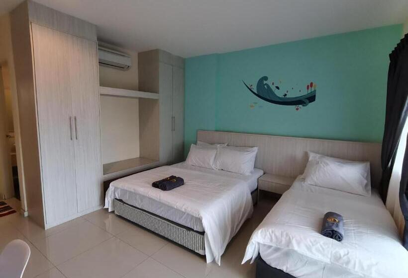 جناح عائلي, Marina Island Lumut Homestay By Goopro