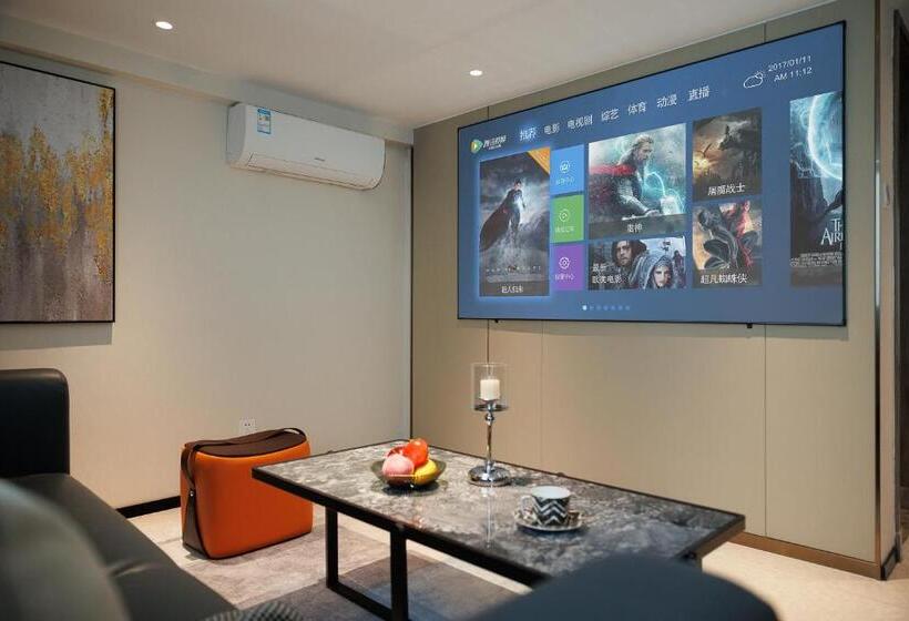 2 Bedroom Suite, East Maple Hotel Apartment   Guangzhou Financial City Sanxi Metro Station