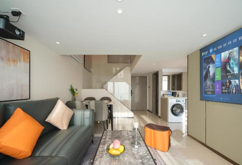 3 Bedroom Suite, East Maple Hotel Apartment   Guangzhou Financial City Sanxi Metro Station