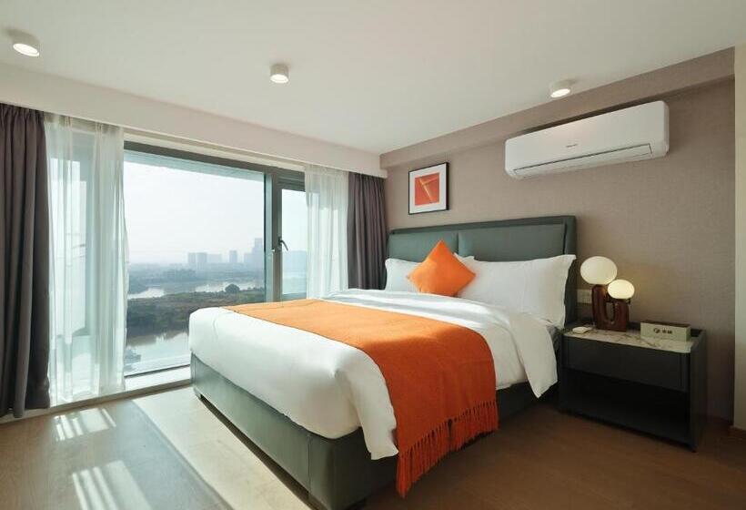 3 Bedroom Suite, East Maple Hotel Apartment   Guangzhou Financial City Sanxi Metro Station
