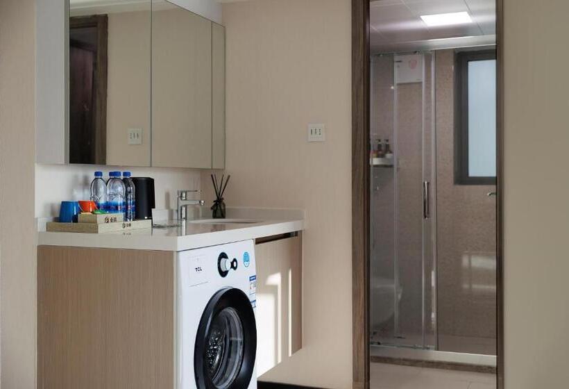 3 Bedroom Suite, East Maple Hotel Apartment   Guangzhou Financial City Sanxi Metro Station