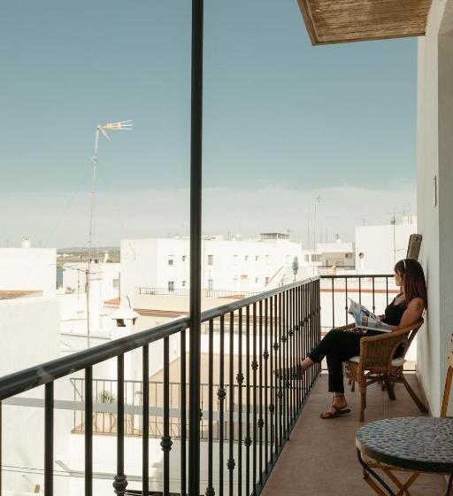 غرفة ديلوكس مزودة بشرفة, Casa Victoire Ayamonte