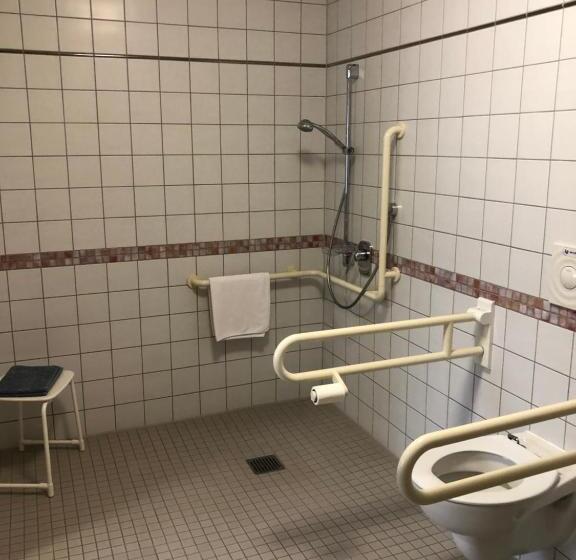 장애인을 위한 스탠다드 싱글 룸, Spectrum Kirche Exerzitien Und Bildungshaus Auf Mariahilf