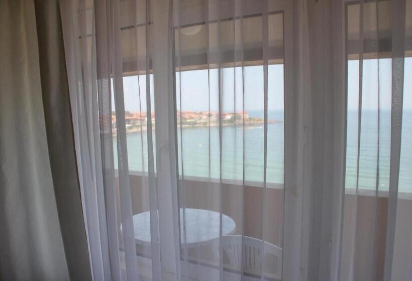غرفة قياسية مطلّة علي البحر, Family Hotel Alfa Vita