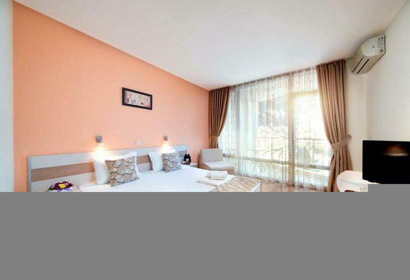 اتاق استاندارد با بالکن و چشمانداز دریا, Aurelia Beach Complex