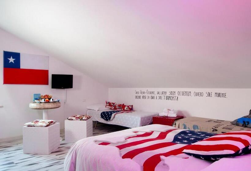 اتاق استاندارد چهار تخته, Al Volo B&b