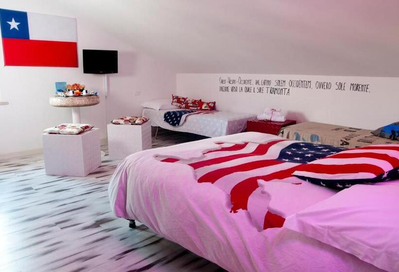 اتاق استاندارد چهار تخته, Al Volo B&b