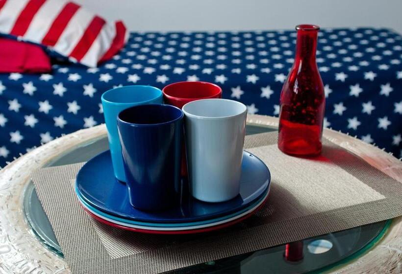 اتاق استاندارد چهار تخته, Al Volo B&b