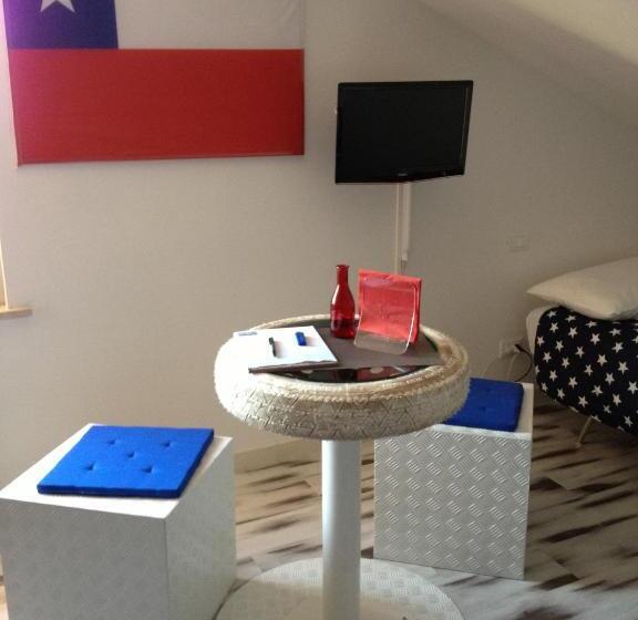 اتاق استاندارد چهار تخته, Al Volo B&b